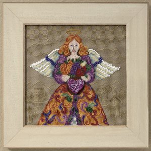 click here to view larger image of Fall Angel 2010 (counted cross stitch kit)