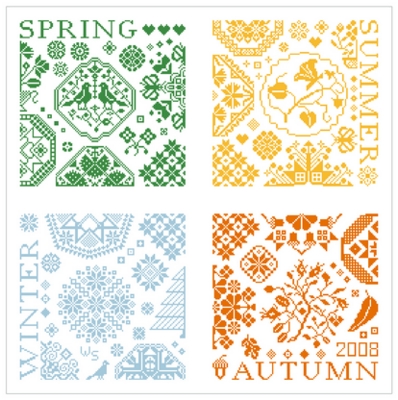 click here to view larger image of Sampler 4 Seasons (chart)