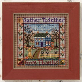 click here to view larger image of Gather Together (counted cross stitch kit)