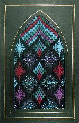 click here to view larger image of Stained Glass Ornament 2 (counted canvas chart)