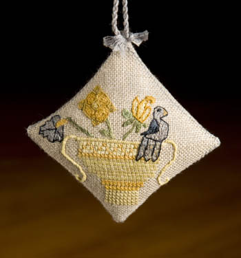 click here to view larger image of Bird In Basket Scissor Fob (chart)