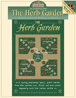 click here to view larger image of Herb Garden, The (chart)