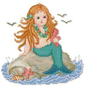 click here to view larger image of Mermaid Baby (chart)