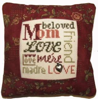 click here to view larger image of Thoughts of Mom (counted cross stitch kit)