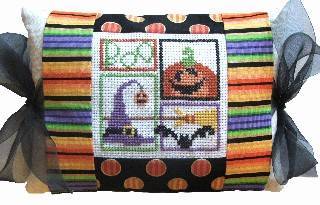 click here to view larger image of Boo Tie One On (counted cross stitch kit)