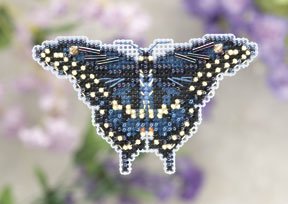 click here to view larger image of Black Swallowtail  (2011) (counted cross stitch kit)