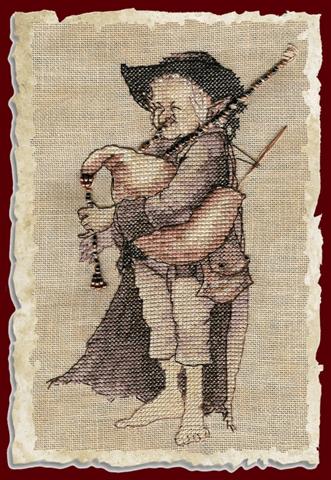click here to view larger image of Biniou (Chart) (counted cross stitch kit)