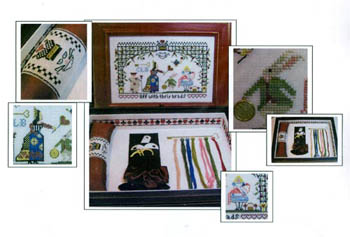 click here to view larger image of Off With Their Heads Sewing Box (chart)