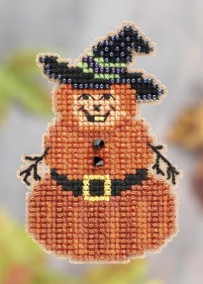 click here to view larger image of Pumpkin Man (2011) (counted cross stitch kit)