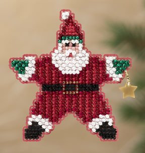 click here to view larger image of Star Santa (2011) (counted cross stitch kit)