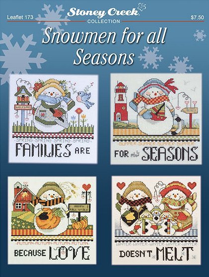 click here to view larger image of Snowmen For All Seasons (chart)