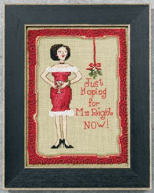 click here to view larger image of Mr Right (counted cross stitch kit)
