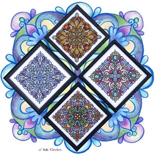 click here to view larger image of Four Seasonal Mandalas (chart)