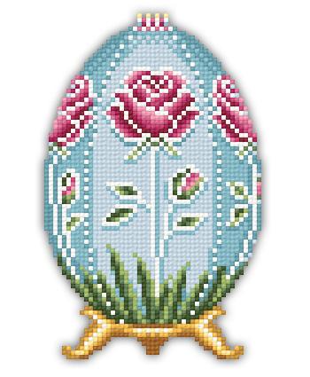 click here to view larger image of Rose Faberge Easter Egg (chart)