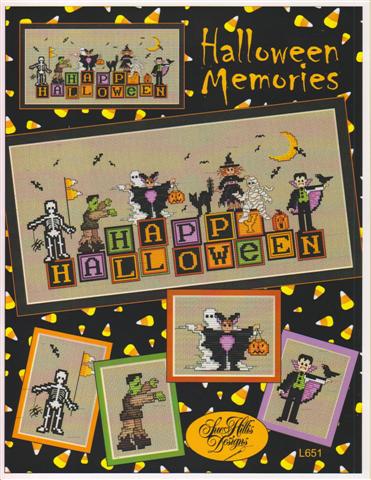 click here to view larger image of Halloween Memories (chart)