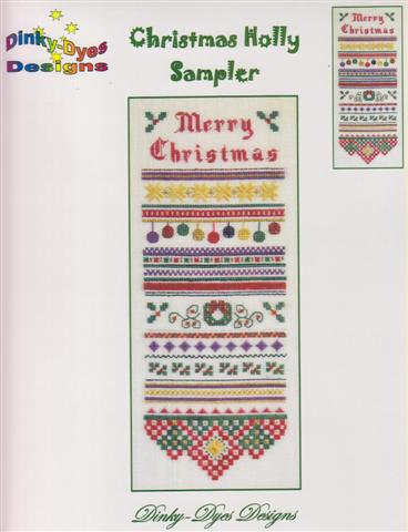 click here to view larger image of Christmas Holly Sampler (chart)