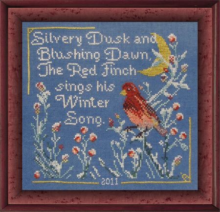 click here to view larger image of Red Finch's Winter Song (chart)
