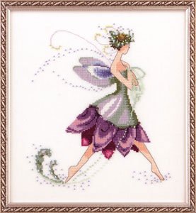 click here to view larger image of Water Lily - Spring Garden Party (Pixie Couture Collection) (chart)