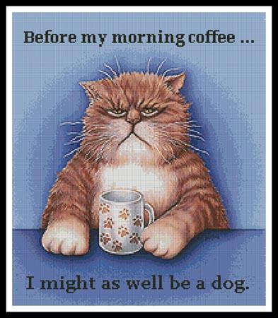 click here to view larger image of Before My Morning Coffee (chart)