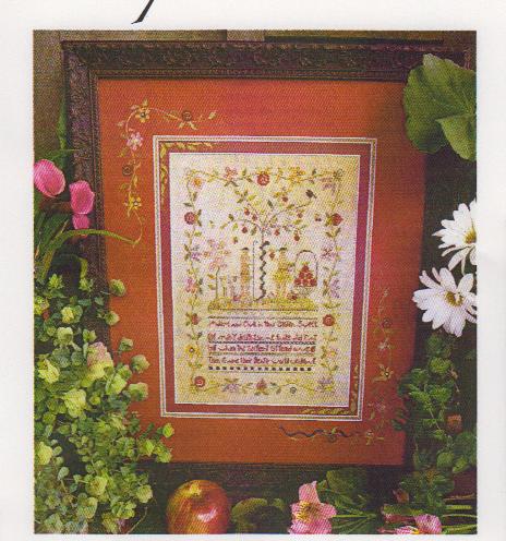 click here to view larger image of Eve's Garden (counted cross stitch kit)