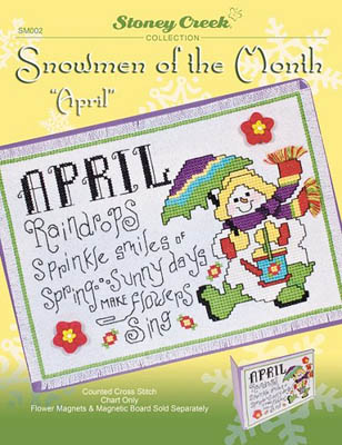 click here to view larger image of Snowmen of the Month - April (chart)