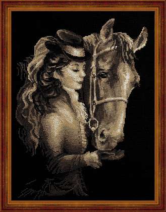 click here to view larger image of Amazon (counted cross stitch kit)