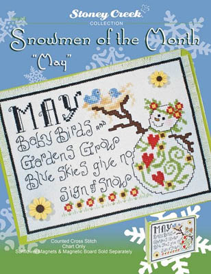 click here to view larger image of Snowmen of the Month - May (chart)