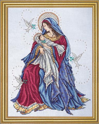 click here to view larger image of Madonna and Child (counted cross stitch kit)