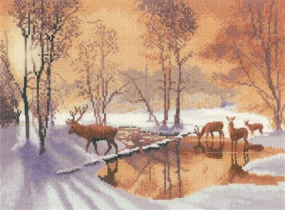 click here to view larger image of Stepping Stones (John Clayton) (counted cross stitch kit)