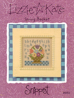 click here to view larger image of Spring Basket - Snippet (chart)