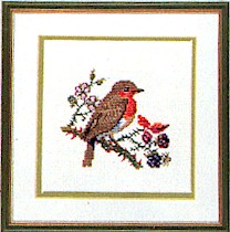 click here to view larger image of Robin Red Breast (counted cross stitch kit)