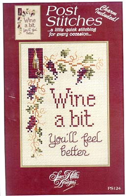click here to view larger image of Wine A Bit w/Charm - Sue Hillis (chart)
