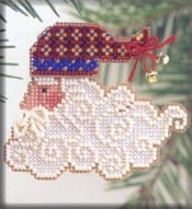 click here to view larger image of Santa Jingles (counted cross stitch kit)