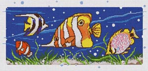 click here to view larger image of Fish Kit (counted cross stitch kit)