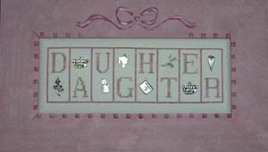 click here to view larger image of Daughter - Mini Blocks (chart)