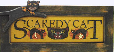 click here to view larger image of Scaredy Cat - Charmed Sampler (chart)