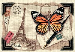 click here to view larger image of Travel Memories (counted cross stitch kit)