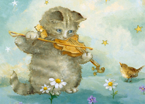 click here to view larger image of Cat and The Fiddle (chart)