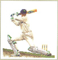 click here to view larger image of Cricket - Linen (counted cross stitch kit)