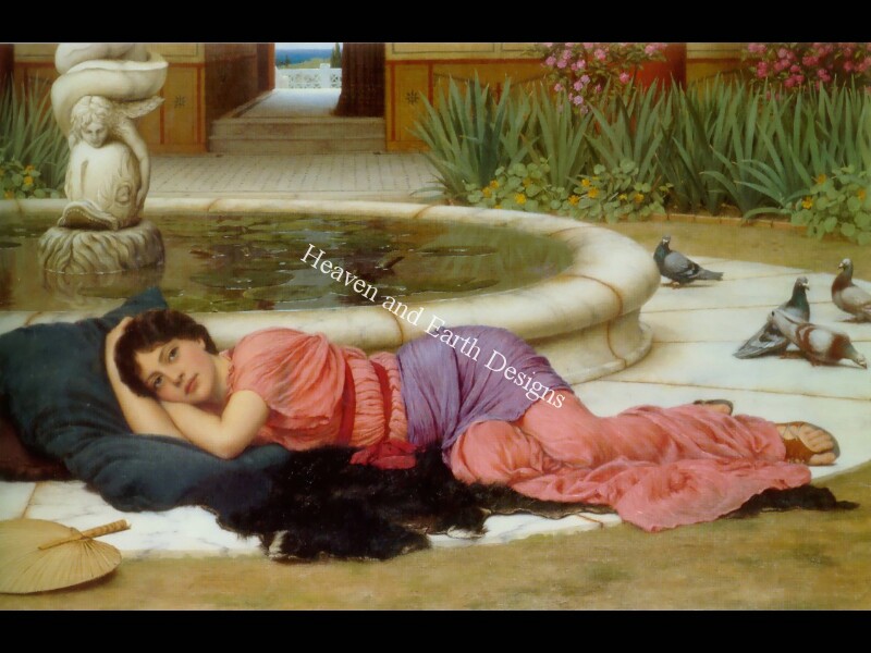 click here to view larger image of A Cool Retreat - Godward (chart)