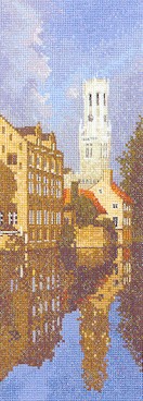 click here to view larger image of Bruges (counted cross stitch kit)