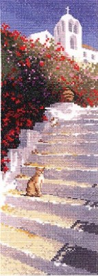 click here to view larger image of Greek Steps  (counted cross stitch kit)