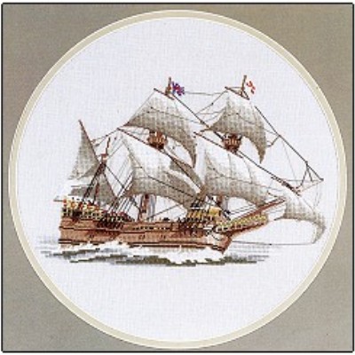 click here to view larger image of Mayflower Ships  - Dave Shaw (counted cross stitch kit)