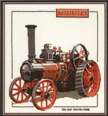 click here to view larger image of Thistledew Traction Engines  - Dave Shaw (counted cross stitch kit)