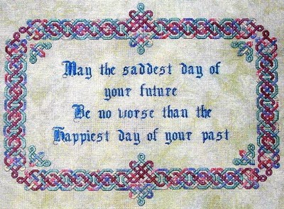 click here to view larger image of An Irish Blessing (chart)