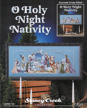 click here to view larger image of O Holy Night Nativity (chart)