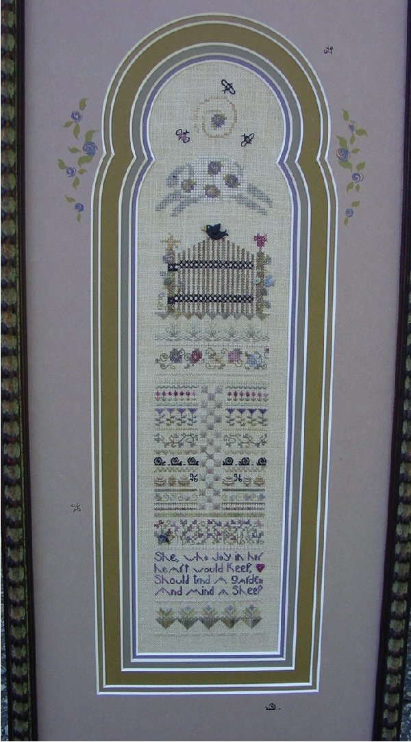 click here to view larger image of Garden Gate (counted cross stitch kit)