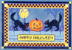 click here to view larger image of Halloween Cats (chart)