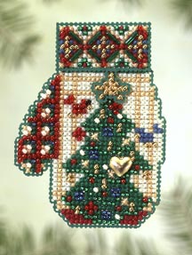 click here to view larger image of Star Topped Tree (2005) (counted cross stitch kit)
