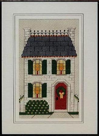 click here to view larger image of Vicki's House at Christmas (chart)